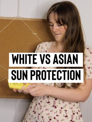 White vs Asian sun protection with @Jemma Bayley. 🌞 🤣🤔 Now touring Australia   📍 BRIS 23–26 APR (Extra show added) 📍 SYD 2–3 MAY (Selling fast) 🎟️ Tickets in bio  #funny #comedy #asian 