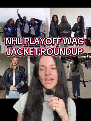 DAY 2 OF YOUR WAG JACKET ROUNDUP FT Colorado, Tampa Bay, Buffalo & Boston!!! 🤠🔥🏒 #hockey #NHL #nhlwag #wagjackets #stanleycupplayoffs  