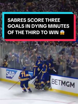IT’S A MADHOUSE IN BUFFALO RIGHT NOW 🚨 #NHL #hockey #StanleyCup #BuffaloSabres #TageThompson 