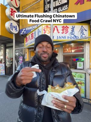 Flushing food crawl 🔥🔥 Eight Jane Dumpling Xi  Lao Shan Xi'an Delicacies Joes Rice Rolls  Chicken -Black and Red awning to the right of joes Rice Rolls  #foodcrawl #flushing #chinatown