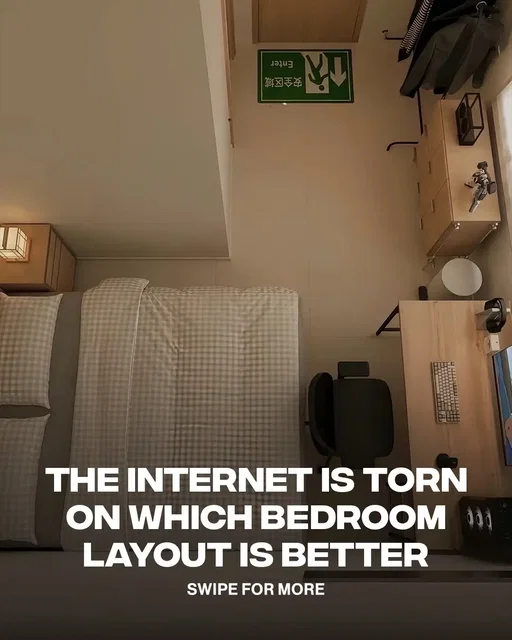 Which bedroom got the best layout chat? 😴 [via/ X bi_salsana]