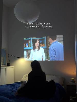 a slower way to end the day with @XGIMI vibe one (and friends) ✨ . . . . . ad | #VibebyXGIMI #XGIMI #VibeOneSeries #slowliving #homeprojector