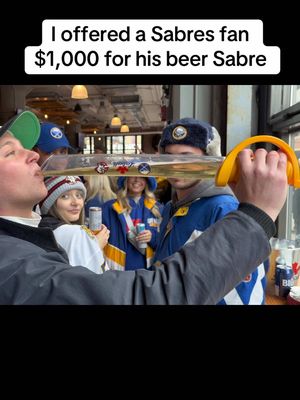 The only thing more precious than Sabres playoff tickets are beer Sabres #buffalo #sabres #hockey #NHL #buffalosabres 