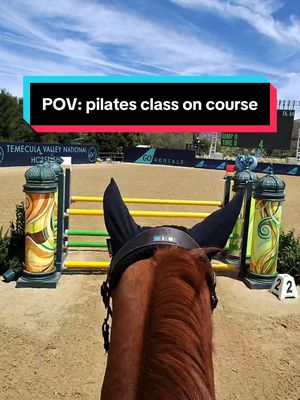 no tailbones were tucked through the turns 😂 but the objective was absolutely met. He was ✨wonderful✨ Through talking to Ruby & praising him with good energy, my breath and nervous system were regulated and calm. Therefore, it carried down to my horse & we had a relaxed & well-balanced trip.  Our plan was to retire after fence 6 if it all went well, as this was a schooling round for the highs later in the day.  Mission accomplished! Another great time in the ring with my orange prince 🧡 Love & positive energy will always win ⚡️⚡️⚡️ #equestrian #showjumping #horsegirl #horseshow #povride 