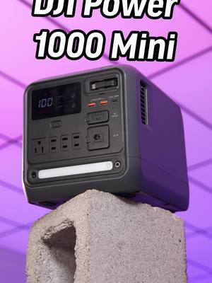 Worlds Smallest 1 kWh Battery...Check out the new DJI Power 1000 Mini. Link in Bio ⚡️ #dji #powermini #powerbank #partner @DJI Official 