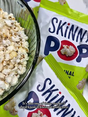 #SkinnyPopPartner A snack we all love and if you’re a mom then you know that’s a win. Grab your @SkinnyPop Popcorn today