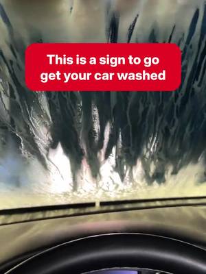 Are you the one with "Wash Me :(" written on your car? #carwash #asmr 