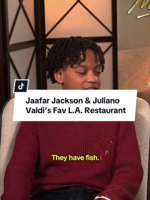 Jaafar Jackson & Juliano Valdi, stars of the new movie 'Michael' 2026, share their favorite L.A. restaurants. Have you tried any of them? #losangeles #michaeljackson #michaelmovie #jaafarjackson #julianovaldi
