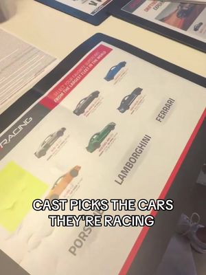Cast picks their cars for @SPEEDVEGAS @Las Vegas #vegaspartner 