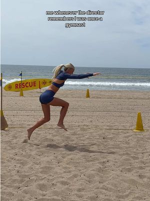 Ya girl still got it #backflip #gymnastics #baywatch #beach 