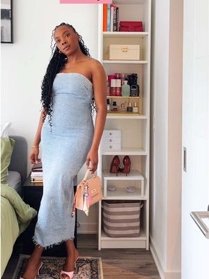 Just a girl! In what order do you get dressed? #fashiontok #grwm #earlysummer #brunchoutfit