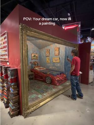 POV: Your dream car, now in a painting #paint