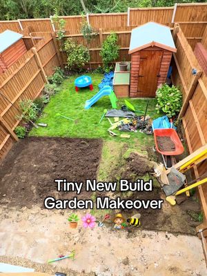 Transforming my tiny soulless new build garden. But have I made a huge mistake by going behind my partners back and digging our newly finished garden up in an attempt to inject some character and life🪴 Would you have done this? Or would you have just finished there for winter??! Like & Save for future inspo! Details here: Bistro set was £24 from tesco. The climber I used was star jasmine and the fern was dryopteris felix xmas fern 🌱 Plants in the pots were forget me nots (little ones), juncus, calocephalus, nepeta (purple one), fantasy jasmine (pink) soil I use miracle gro. Tap like and I’ll see you in the next episode later this week😆🫢❤️ #newbuild #newbuildhomes #newbuildjourney #gardendiy #gardenproject