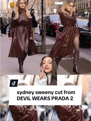 Sydney Sweeney can’t avoid controversy. Her roll has been cut from the new devil wears prada 2!   #devilwearsprada #sydneysweeney #movies #euphoria #devilwearsprada2  