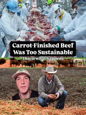 This is what happens when you fight back against the system and the system bites back. Santa Carota Beef went viral for their new method of finishing beef on carrots…a sustainable alternative to conventional feedlots.  They go through 1 Million Pounds per day yet remarkably their testing revealed none of that is metabolized into sugar as Cows are ruminant animals with multi-chambered stomachs. Customers love the taste and Santa Carota sells it at a premium - because it is. But that all came crashing down when the industrial food system ruined it. Listen to the founder Justin Pettit: ”We caught a large meat processor mixing foreign beef with ours and essentially burned us for millions of dollars” ”We’ve opened up a lawsuit about a year ago, we’ve tried mediation, they have no intentions of settling and only want to just to put us out of business The food system is overrun by consolidation, especially prevalent in the beef industry where just the big 4 control nearly 85% of the market.  If you want to help go support Santa Carota Beef directly, especially if you are in the area.  This is your friendly reminder to buy from your local cattle ranchers that are innovating with sustainability. 