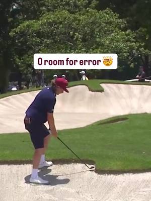 Not the bunker 😭 #golf 