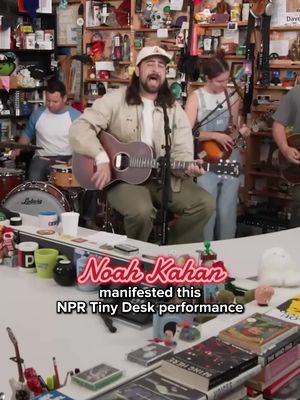 Watching this video on a loop, BRB ✨🐞 @Noah Kahan x @npr #NPRTinyDesk #NoahKahan #TheGreatDivide #NewMusic #LiveMusic 