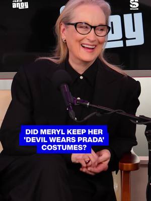 Wondering what happened to Miranda Priestly's 'The Devil Wears Prada' wardrobe? Meryl Streep wishes she knew, too! 👠 #MerylStreep #TheDevilWearsPrada #AndyCohen #AnneHathaway #SiriusXM