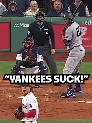 Giancarlo Stanton silences the “Yankees suck” chants with a two-run double off The Monster! #yankees #repbx #giancarlostanton #MLB #newyorkyankees