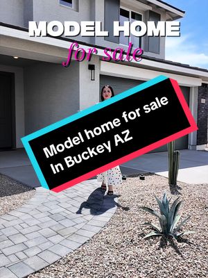 Model home for sale🥰 qualifies for a 3.99% rate 📍Buckeye, AZ 5 Beds  3.5 Bath 2,869 Sq Fr 3 car garage Den $529,990 QUALIFICATION CAN VARY (TALK TO A LENDER TO CONFIRM IF YOU QUALIFY) Click the link in my bio for a FREE CUSTOM LISTS of homes currently on the market🙌🏽 If this is not the home for you, we’ll find the one😉 Listing courtesy of: Dream Finders Home Claudia Delara | Realtor 📱:623.304.9614 ✉️: claudia.therealtor@soldbytlt.com Instagram: @_claudiatherealtor_ DM me on Instagram!! @_claudiatherealtor_ eXp Realty | The Luna Team Top 1% in AZ EQUAL HOUSING OPPORTUNITY  ARMLS - RESIDENTIAL REAL ESTATE | ______________________________________ #househunting #realestateinvesting  #forsale #property 