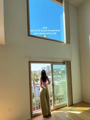 FEELS LIKE I’M DREAMINGGG :,)🏡🌷⭐️ come along for the journey of living alone in my twentiessss!!! #apartment #loft #apartmenttour #housetour #sandiego 