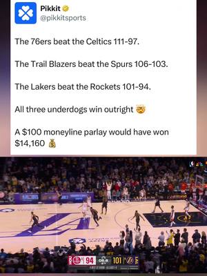 A ridiculous night of the NBA playoffs 😳 #nbaplayoffs #basketballtiktok #NBA 
