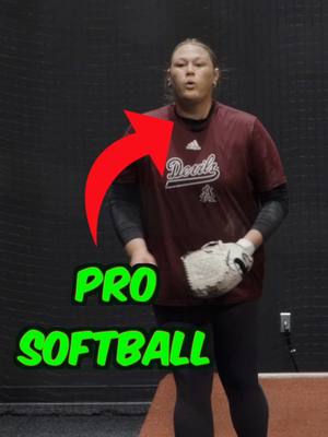 I Faced the 2011 National Champion & Current Pro Softball Pitcher #baseball #softball #fypシ