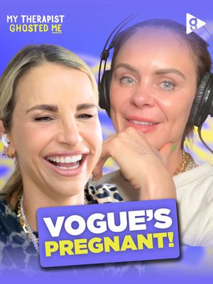 Don’t mind me, just mourning the loss of a Vogue & Joanne Hello shoot 😭 You can now watch our bonus episodes on YouTube! 🎧 #baby #pregnancyannoucement #pregnancy #hellomagazine #podcastclip 