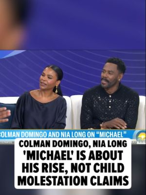 🎥🪩👀Colman Domingo and Nia Long are explaining why the new Michael Jackson biopic doesn't touch on child molestation allegations against the King of Pop.  🎥: NBC  🎥🪩👀Colman Domingo and Nia Long are explaining why the new Michael Jackson biopic doesn't touch on child molestation allegations against the King of Pop.