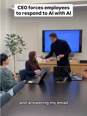 “I’ll just do it manually” will get you fired in this startup 😂 #ai #Tech #startups #lindypartner 