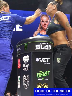 Unfazed 😎 Jeslen Mishelle earned the HODL of the week with this eat! [ B2YB @vechain_official ]