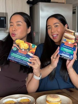 We have two different morning routines now, but we still have one thing in common – our love for a tasty and fast breakfast! 🌞 That's why we've been loving @Schneiders Frozen Breakfast! Our current faves are the Sausage and Three Cheese Breakfast Bites and the Sausage and Egg Sandwich! #ad #Schneiders #SchneidersFrozenBreakfast