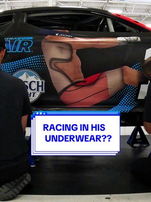 Maximum airflow for Ross in the draft 😉 @Jockey #nascar #jockey #talladega #underwear 