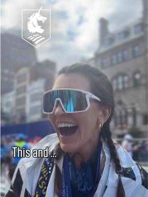 Yes, more of this please. A big congrats to our fundraising athletes for making such a huge impact for local Boston charities at @Boston Marathon presented by Bank of America.