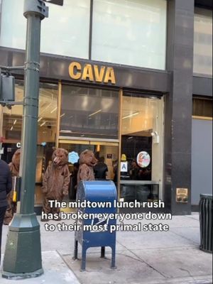 We're all just bears looking for salmon tbh  #CavaPartner@cava