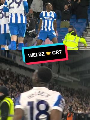 Dat Guy Welbz 🤝 #CristianoRonaldo 🐐 #DannyWelbeck #PremierLeague