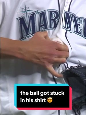 he literally … wore that one 😳 #MLB #baseball 