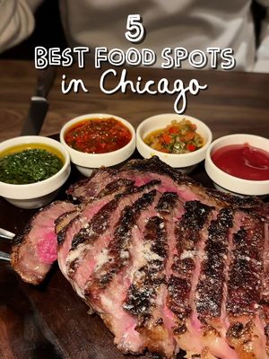 If I could only eat at five Chicago restaurants for the rest of my life, I would not be upset if it ended up being these food spots #chicagotiktok #chicagofood #chicagoeats #chicagorestaurants #chicagofoodie 