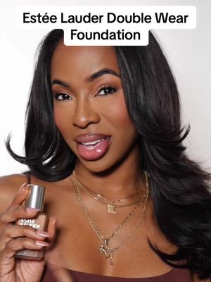 Double Wear Foundation is the girl who gives you best of both worlds✨ A natural finish or a full glam look, both are possible.  Still buildable. Still reliable. Just evolved.   @Estée Lauder #DoubleWear #esteelauderpartner #makeupwithjaleesa #doublewearfoundation #doublewear 