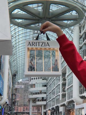 Step into our newly expanded Toronto Eaton Centre Boutique — opening April 27. Public transportation is looking great. Art by @WHY.CGI #aritzia #aritziahaul #aritziaoutfits #torontoeatoncentre 
