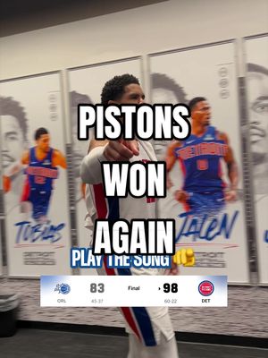 Someone requested to play the song… #NBA #detroitpistons 