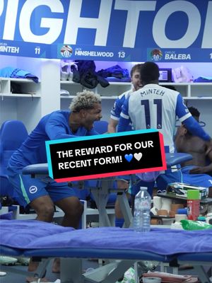 The reward for our recent run of form. 💫 #BHAFC #PremierLeague #PL