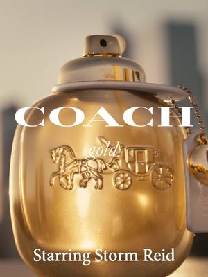 The glow she deserves. Gift Coach Gold this Mother’s Day.