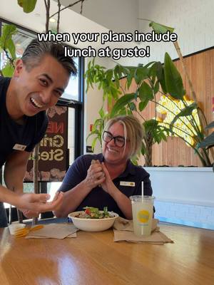 this could be you. see you later at gusto! 🥗 #whatsyourgusto #atl #bowlsandwraps 