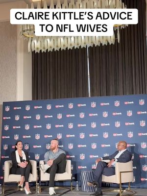Claire Kittle always makes sure George Kittle is ready to go “FULL FOOTBALL MODE” with help from @U.S. Bank