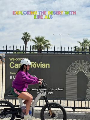 easily the best mode of transportation for exploring the desert is on a @ridealso e-bike! #AD #ridealso