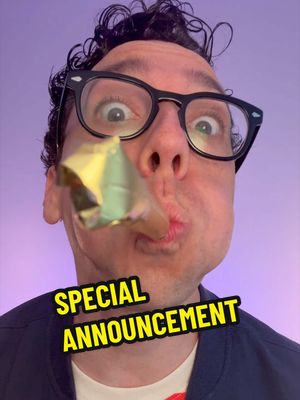 Special Announcement! 📣 May 24th in LA I’m shooting my first comedy special! 🥳 Come laugh at me! #iheartburns #jonathanburns #lifeoftheparty #livetaping #linkinbio