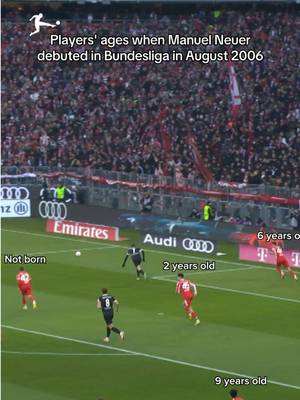 Lennart #Karl wasn't even born, when Manuel #Neuer made his #Bundesliga debut 20 years ago 🤯 #fussball 