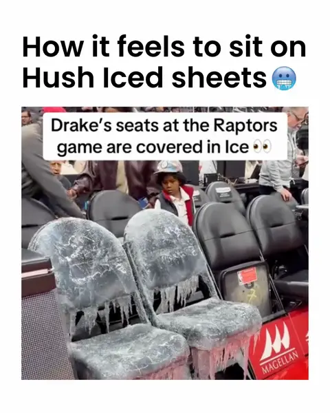 Drake might be in his Iceman era, but we’ve always been in our Iced era! 🥶 #drake #iceman