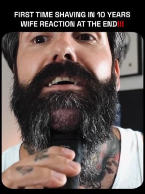 Surprised my wife. Shaved my beard for the first time in 10 years.